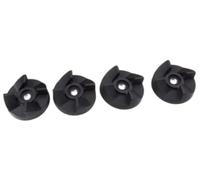 QASULER 4Pzs Spare piezas de repuesto, para Blade cambio, para licuadora, para Juicer, para Magic 250W Soporte de cuchilla para batidora