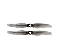 QASULER 5.1X2.6 2-Blade PC largo, for rango, hélice RC FPV Racing pulgadas palillo de dientes, for MINI, for, drones Palas de hélice de repuesto para drones(2Pairs Gray)