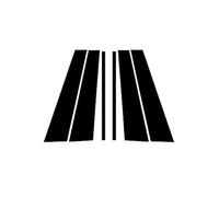 QASULER 6 postes de pilar pulidos, for Land, Rover, Range, Sport 2010-2013, cubierta embellecedora ventana Cubierta de ajuste de ventana de coche