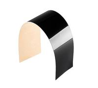 QASULER 8 piezas de adhesivo decorativo for panel puerta, postes pilar ventana, color negro brillante, for Land, Rover, Range, Velar 2018-2023 Cubierta de ajuste de ventana de coche