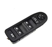 QASULER 96644915 Interruptor de ventana, for Peugeot, 308 Hatchback Wagon 5 puertas 2008-2013 eléctrica Botón del panel de instrumentos del coche