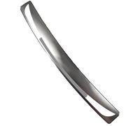 QASULER Accesorios de coche Cubierta puerta Placa alféizar exterior y protector parachoques trasero, for Skoda, for Superb 2016-2019 Protector de parachoques trasero de coche de goma