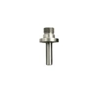 QASULER Adaptador M14 de 6/8/10/12/14/15/16/19 mm, Conector de biela M14*1 for Bricolaje CNC, Mini Torno y Mandril. Motor de Torno(10mm 30 M14)