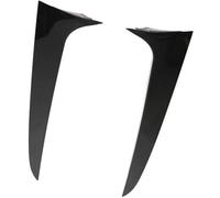 QASULER Alerón lateral for ventana trasera, color negro brillante, for, X3 F25 2011-2017 Cubierta lateral del alerón de la ventana trasera