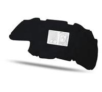 QASULER Alfombrilla amortiguadora de ruido for capó delantero de coche, de algodón, con aislamiento térmico y acústico, for Peugeot 206 2003-2013 almohadilla aislante del compartimento del motor