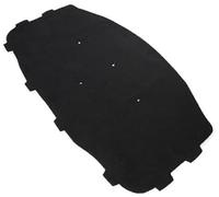 QASULER Almohadilla de Aislamiento del capó Delantero del Motor del Coche con Hebillas for, Serie 3 E46 320i 325i 328i 330i 51488193941 Almohadilla Aislante térmica para Motor de Coche