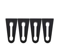 QASULER Amortiguador de tope cerradura puerta, sello sordo, for Skoda, Fabia, for KODIAQ, for Octavia, Rapid, for Superb Yeti, aislamiento Amortiguador de cerradura de puerta de coche