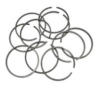 QASULER Anillo DE PISTÓN DE 39 MM X 1,5 MM, for McCulloch, CS340 CS380, for JONSERED, CS2238 y MÁS Kit DE Cilindro for DESBROZADORA DE Motosierra Anillo de pistón de cortadora de césped(4 PCS)