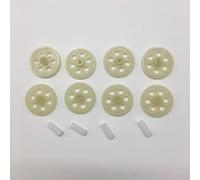 QASULER Anillo de protección la pala del tren aterrizaje motor brazo hélice, for SG907 GPS Drone RC Quadcopter Repuestos Brazo de mantenimiento de drones FPV(Burgundy)