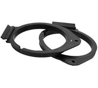 QASULER Anillo espaciador de altavoz de 2 piezas, adaptador espaciador de altavoz de tweeter for Chevrolet Malibu 2008-2012, resistente al agua, for 6.5#39;#39; ABS negro Anillo espaciador para altavo
