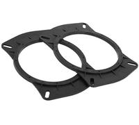 QASULER Anillo espaciador de altavoz de 6 x 9 n.° 34 a 6,5 n.° 34 Adaptador de altavoz de agudos Anillo espaciador de soporte de montaje de subwoofer de altavoz de automóvil for NISSAN, Sylphy ABS n