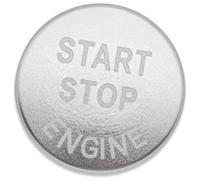 QASULER Anillos de botón arranque y parada motor coche, cubiertas interiores, caja sin agujeros, for NISSAN, Qashqai, Infiniti Calcomanía de adorno para arranque por botón del v