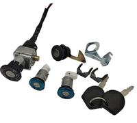 QASULER Bloqueo de llave de encendido for scooter CBR125R 2004-2010, bloqueo de interruptor de encendido eléctrico, accesorios de motocicleta, interruptor de encendido for asiento, juego de llave de b