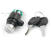 QASULER Bloqueo de Llave de Interruptor de Encendido for Scooters eléctricos, Bicicletas, reemplazo de Bicicleta, Bloqueo de Interruptor de Encendido de automóvil Cerradura de Encendido antirrobo
