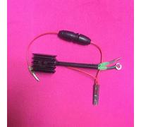 QASULER BOBINA DE ENCENDIDO CON FUNDA BUJÍA TIPO ANTIGUO, for YAMAHA, 40 HP, PIEZAS DEL ESTATOR MOTOR FUERA BORDA BARCO MARINO Reemplazo de la bobina de encendido del motor marino