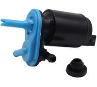 QASULER Bomba de pulverización for motor lavaparabrisas delantero una sola salida for Opel, Astra H, Corsa B, Tigra, Zafira A, Vectra Reemplazo del motor de la bomba del lavaparabrisas del automóvil