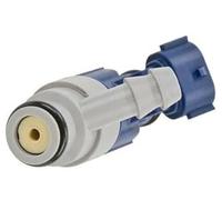 QASULER Boquilla de inyector gasolina for coche, 4 Uds., 06A906031AC, for VW, Golf, Jetta, 2.0L L4 2000-2005 Inyector de combustible para automóvil