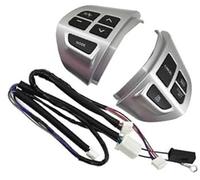QASULER Botón de Control de Crucero de Coche, for Mitsubishi, for Lancer EX 10 X, for Colt, for Pajero Sport, for Outlander, Interruptor de Volante de Coche, Control de Radio de Audio 8701A087 Kit de