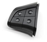 QASULER Botón de control de crucero del automóvil, for GL ML RB Clase W251 2006-2009 W164 W245 Botón del interruptor de control multifunción del automóvil Botones del volante Kit de interruptores de v