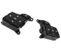 QASULER Botón de control de crucero del coche, for CE GLK Clase W204 2011 2012 2013 2014 X204 W212 Botón del interruptor de control del menú del control del volante del coche Kit de interruptores de v