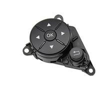 QASULER Botón de control de crucero del coche, for CE GLK Clase W204 W212 X204 2008 2009 2010 2011 2012 Kit de ajuste de la cubierta del interruptor del botón del volante del coche Kit de interruptore