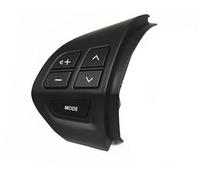 QASULER Botón de control de crucero del coche, for Mitsubishi, LANCER, OUTLANDER, ASX 2007-2012 Interruptor de control de crucero del botón del volante multifunción del coche Kit de interruptores de v