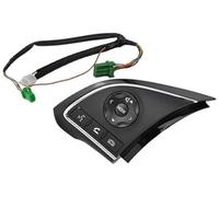 QASULER Botón de control de crucero del coche, for Mitsubishi, Outlander 3, Xpander, ASX, Trito 2015 2016 2017 Interruptor de control del coche Botón de volumen de audio del volante Kit de interruptor