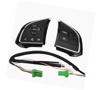 QASULER Botón de control de crucero del coche, for Mitsubishi, Trito, Outlander, Xpander, Strada Interruptor de control de crucero Botón del volante Interruptor de volumen de audio Piezas de automóvil