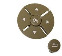QASULER Botón de control de crucero del coche, for S CL Clase W221 W216 S300 320 S400 S450 500 Kit de cubierta de ajuste del botón de control del interruptor del volante del coche izquierdo derecho Ki