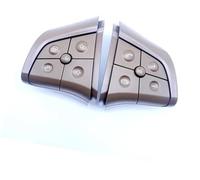 QASULER Botón de Control de Crucero del Coche, for W164 W245 W251 ML GL 300 350 400 450 Botones de Interruptor del Volante multifunción del Coche Tecla de Control del teléfono Kit de interruptores de