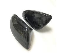 QASULER Carbon Fiber Rearview Side Mirror Cap Cover Case, for, 2019 A6 C8 A7 2018-2020 A8 Cubierta para espejo retrovisor de coche