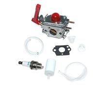 QASULER Carburador, for Husqvarna, for Craftsman, Pp28cd Pp28ld Pp28pdt Pp28rj Pr28sd Pr28cd Pr28ps, for Mcculloch, 585345913 Zama C1u-w50a juego de reemplazo de carburador