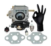 QASULER Carburador, for Ryobi, Rbcgm25ss Rbcgm25bb 254sl Rlt254fcdsn Rlt254fsdsn Rpp254fejsn, for Homelite, Hlt25cnb Hlt25cnc Wyj-345, 98547300 juego de reemplazo de carburador