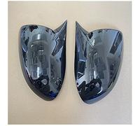 QASULER Carcasa de la cubierta del espejo retrovisor estilo coche con bocina buey, for Mazda, 3 2010 2011 2012 carcasa repuesto piezas automóvil Cubierta para espejo retrovisor de coche(Style A)