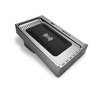 QASULER Cargador inalámbrico QI for Coche de 15W, for, X5 F15 X6 F16 X5M F85 X6M F86 2014-2018, Estuche de Carga for Cargador de teléfono inalámbrico Cargador inalámbrico para Coche QASULER