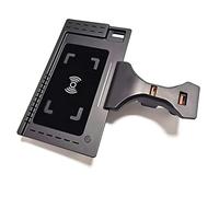 QASULER Cargador inalámbrico QI for Coche de 15W, Soporte de Carga for teléfono, Placa de Carga rápida, for, X3 X4 G01 G02 2018 2019 2020 Cargador inalámbrico para Coche QASULER