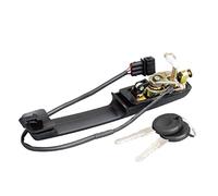 QASULER CERRADURA CENTRAL DE MANIJA PUERTA DELANTERA DERECHA EXTERIOR CON LLAVES, for VW, for Passat, B3 1988-1993 357837208A 357837206A 357837206AS Kit de cerradura para manija de puerta de coche