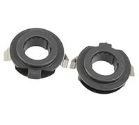 QASULER Clip de base del zócalo portalámparas faro LED H7, for coche Soporte para faros delanteros