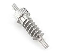 QASULER Coche de Hierro, for Asiento, Kit de Engranaje de reparación del actuador de Soporte for Muslos Plateado, for, Serie 5 7 E60 E61 F07 F10 F11 E65 E66 E67 F01 F02 F03 F04 Ajuste del Asiento del