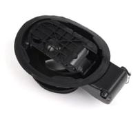 QASULER coche Filler Filler Flap Hinge cubierta, para E87 E81 1 Serie 2004-2012 51177069449, para Tank Cap Base Exterior Partes, para licuadora, reemplazo, para Blade Soporte de cuchilla (Black)