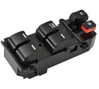 QASULER Controlador de botón elevación del interruptor Control ventana automática para Crv 2007 2008 2009 2010 2011 35760Swaj01 35750Swak01 Interruptor de ventana eléctrica(BLACK Master)