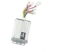 QASULER Controlador de Velocidad de Motor de CC con escobillas de Acero de 36 V/48 V, 700-1000 W for Bicicleta eléctrica y Scooter (48 V) Controlador de Scooter eléctrico