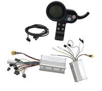 QASULER Controladores de potenciadores y medidores for modelos de scooter JP, kit de medidores for controlador de scooter, acelerómetro con medidor LCD y controlador de doble accionamiento, accesorios