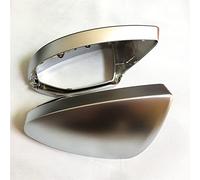 QASULER Cubierta de espejo cromado mate, tapa retrovisor lateral, for, for, A6 C8 A7 A8 2019-2021 Cubierta para espejo retrovisor de coche