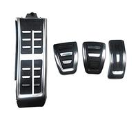 QASULER Cubierta de los pedales del reposapiés freno pedal combustible acelerador coche, for, A4 B8 S4 RS4 A6 C7 Avant A7 A8 H4 A5 S5 RS5 8T Q3 Q5 SQ5 8R Reemplazo del pedal del automóvil(MT 4PCS)