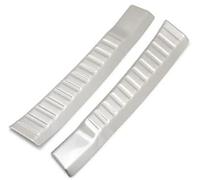 QASULER Cubierta de parachoques maletero trasero coche, accesorios almohadilla protectora placa umbral puerta trasera, for CRV CR-V 2012 2013 2014 Protector de parachoques trasero de coche de goma