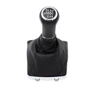 QASULER Cubierta de perilla palanca cambios coche 5/6 velocidades, for Opel, Vauxhall, Astra H 2005-2009, pluma, bota Gaitor Funda para la palanca de cambios del coche