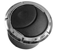 QASULER Cubierta de Rejilla de ventilación de Aire Acondicionado for Coche, for Dacia, Duster, Logan, Sandero 2012-on 8200464605 687606360R 8200212480 Salida de ventilación del Coche(Black Chrome)