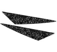 QASULER Cubierta Decorativa for Faros Delanteros, reemplazo de la Cubierta del párpado de Cejas, for, X1 E84 2009 2010 2011 2012 2013 2014 2015 Moldura de los párpados de los Faros