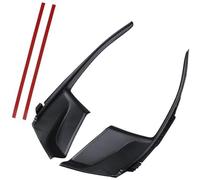 QASULER Cubierta for limpiaparabrisas, 1 par, for Toyota, Sienna Van 2011-2020, reemplaza a 53866-08020 53867-08020, panel embellecedor de limpiaparabrisas, tapas laterales for capó Cubierta del limpi